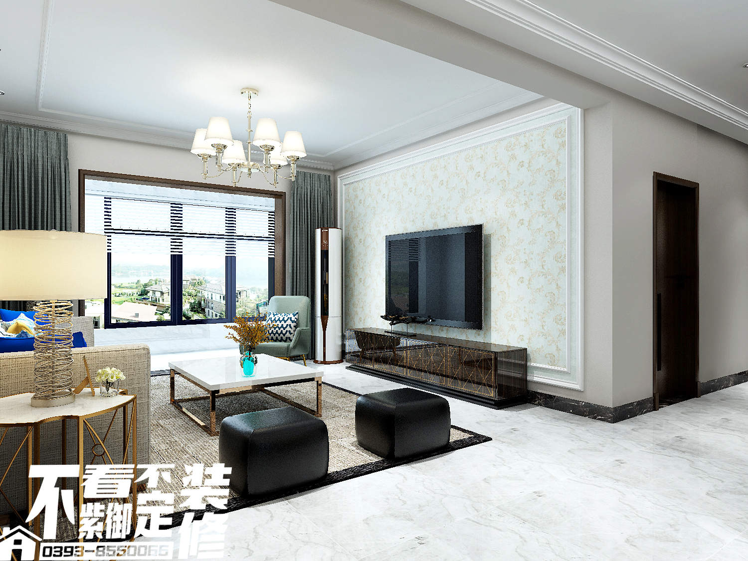 翰林苑131m2現(xiàn)代簡約風