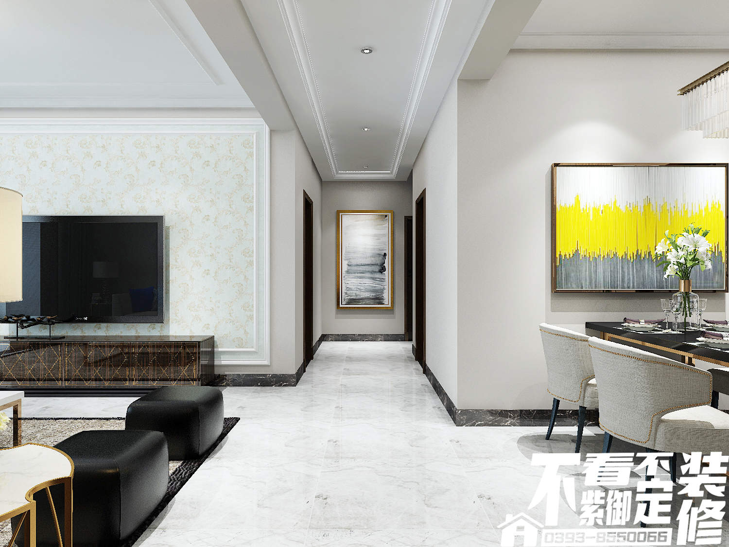 翰林苑131m2現(xiàn)代簡約風