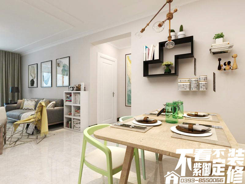 自然水岸120㎡現(xiàn)代簡(jiǎn)約